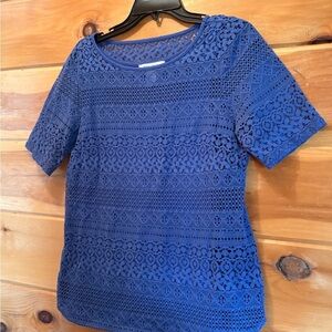 White House Black Market Embellished Blouse size Medium.